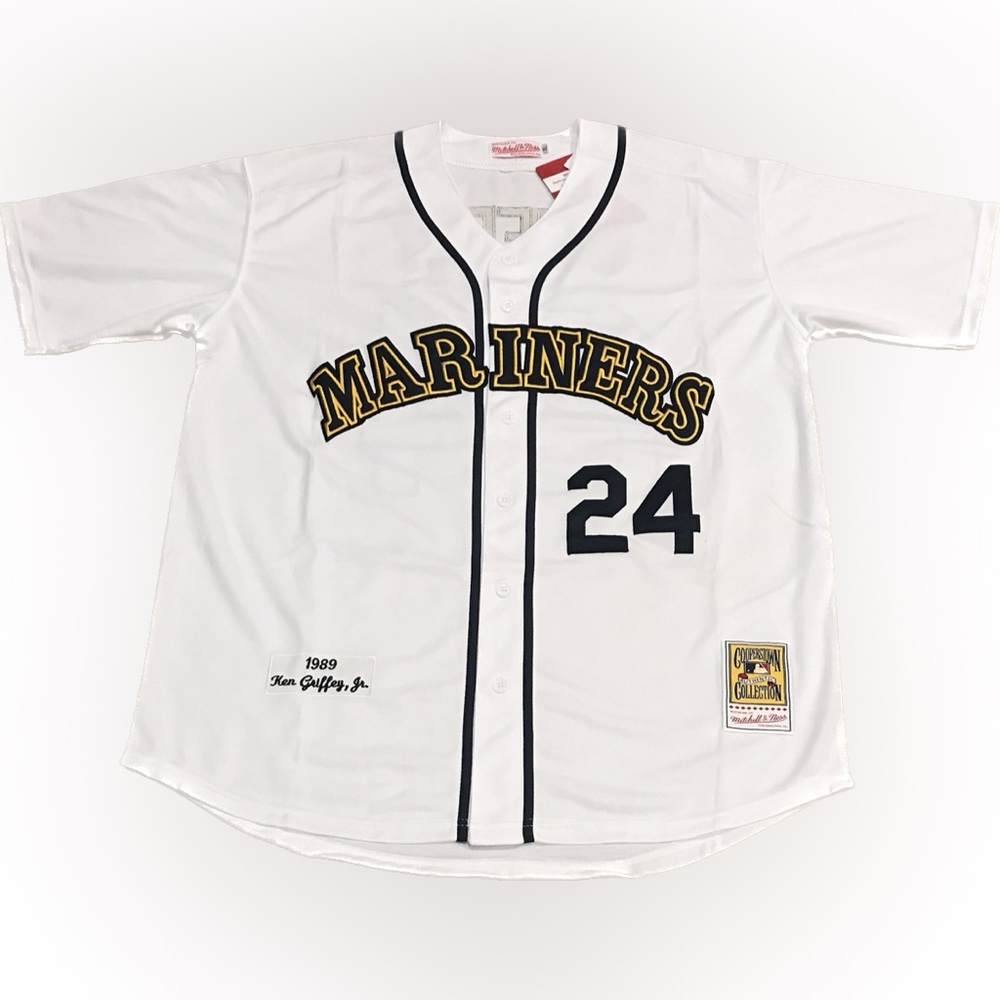 Ken Griffey Jr 1989 Seattle Mariners Jersey Mens XL NWT